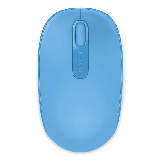 Mouse sem fio MicrosoftMobile Souris Wireless Mobile 1850 ciano