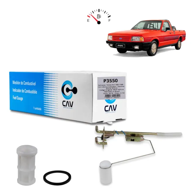 Medidor Combustível Gasolina Pampa 4x2 82 83 84 85 86 87 88