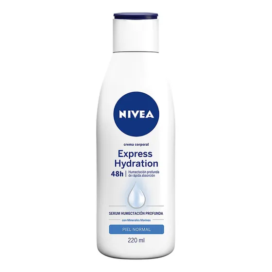 Locion Corporal Nivea Express Hydration Original 220ml Crema