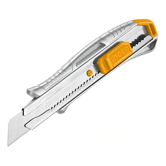 Corta Cartón Cartonero Exacto Cuchillo Ingco Aluminio