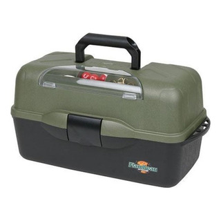 Caja Pesca 3 Charolas Flambeau 3 Tray Xl Tackle Box Color Verde Oscuro Caja Pesca 3 Charolas Flambeau 3 Tray Xl Tackle Box Color Verde Oscuro
