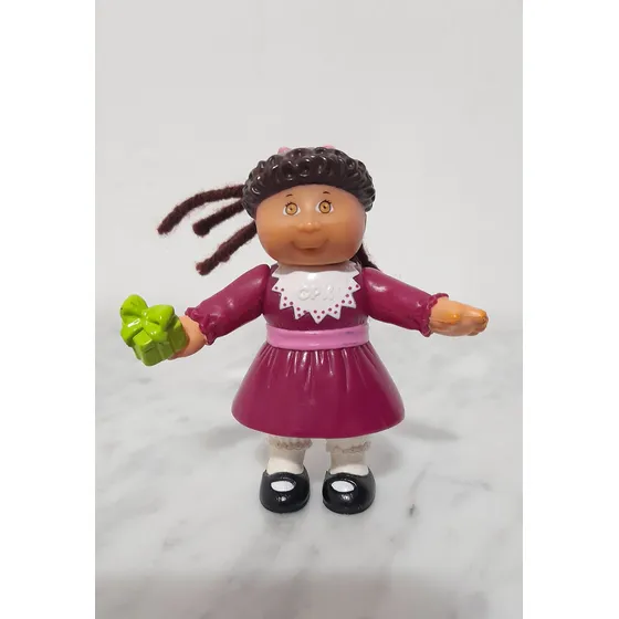 Cabbage Patch Mini Muñeca Vintage Navidad 1992 8 Cm