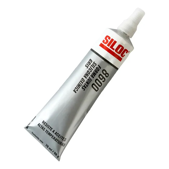 Forma Juntas De Motor Siloc 8600 Gris Oxímica Sellador Para Juntas 98g