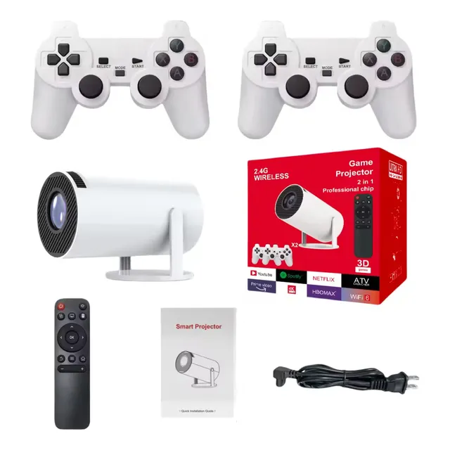 Proyector Profesional Hy300 Pro Max 4k Tv 3d Gamer 12000lm