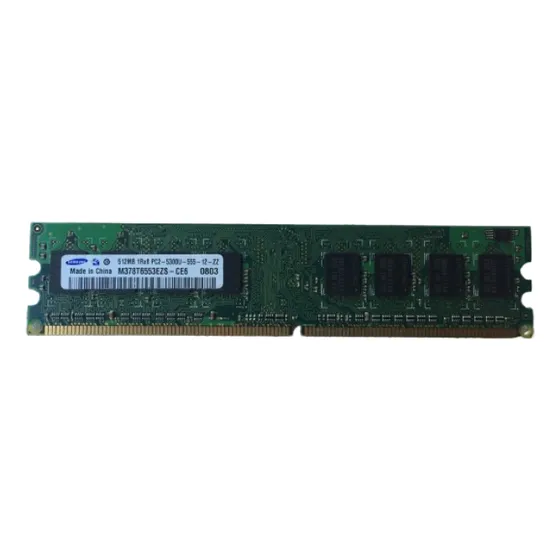 Memoria Ram Samsung Ddr2 512mb 1rx8 Pc2 5300u-555-12 667mhz