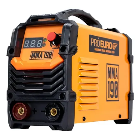 Máquina Solda Inversora 190 Solda Mma Tig Cor Laranja Frequência 50/60hz Laranja/preto 220v