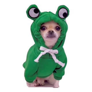 Sudadera Suéter Para Perros Disfraz Rana Sudadera Suéter Para Perros Disfraz Rana