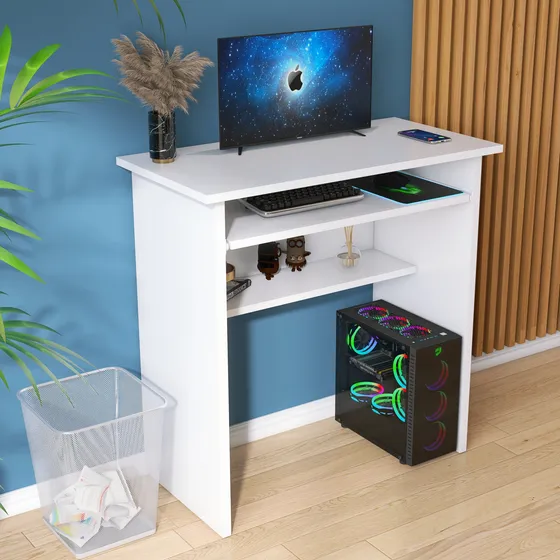 Mesa Para Pc Suporte De Teclado 75cm