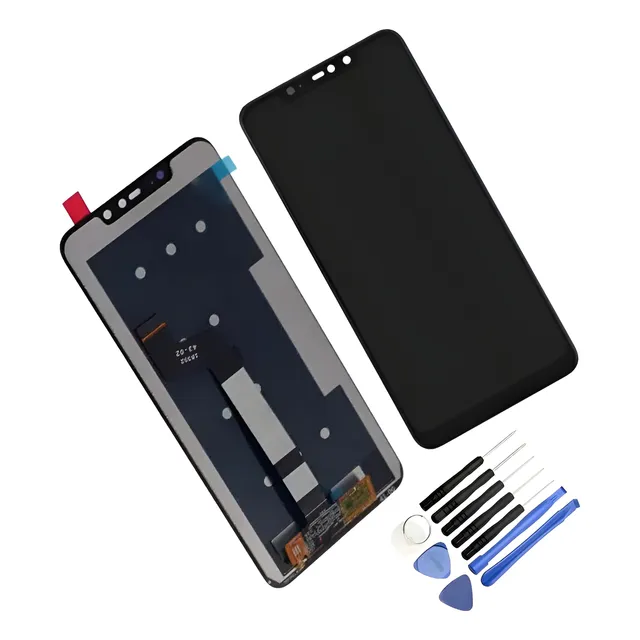 Display Para Redmi Note 6 Pro M1806e7tg S/ Aro + Kit Chaves