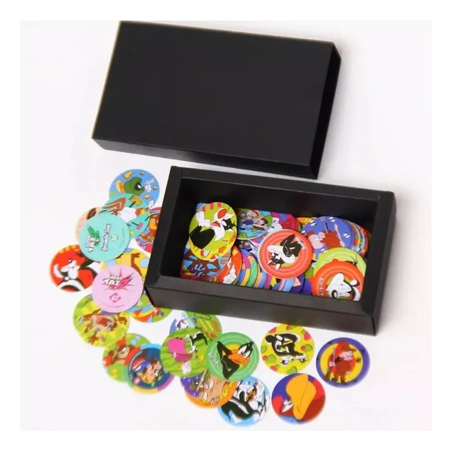 Colección Completa Tazos Looney Tunes 100 Pzas Año 1994