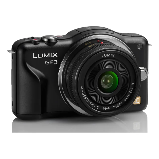 Kit Panasonic Lumix Dmc-gf3ck Cámara Digital De 12,1 Mp Con 