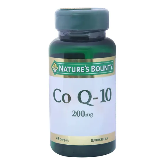 Suplemento Nature's Bounty Coq10 200 Mg 45 Cápsulas Blandas