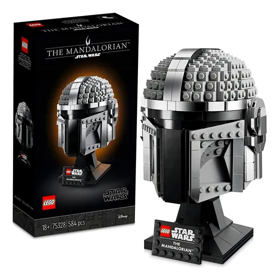 Lego Star Wars 75328: Casco De El Mandaloriano Coleccionable