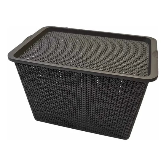 Cesto Canasto Organizador Grande 27,5x41x25,6cm