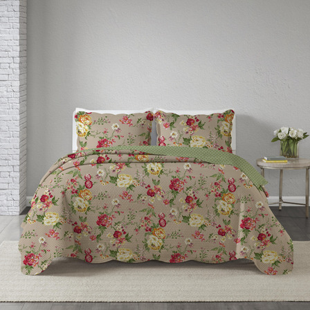 Jogo De Cama Colcha King Size Cobre Leito Dupla Face Viés Jogo De Cama Colcha King Size Cobre Leito Dupla Face Viés