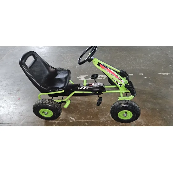 Carro De Pedal Go Karts 4-10 Años Llanta Caucho Gigante