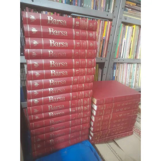 Enciclopédia Barsa 16 Volumes + Livros Do Ano