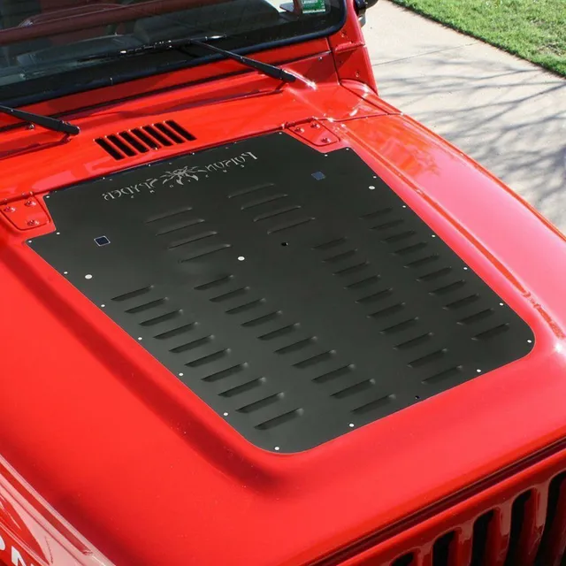 Tolva Rejilla Cofre Tapa Jeep Wrangler 07 -17 Spyder Bsj