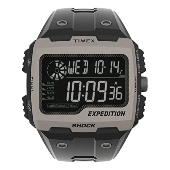 Timex Men's Expedition Grid Shock Quartz Resin