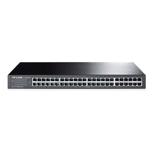 Switch Tp-link 48 Puertos 10/100 Mbps No Administrable Para 