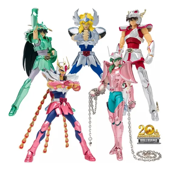 Action Figure Hyoga Seiya Shiryu Bandai Boneco Cloth Shun V1