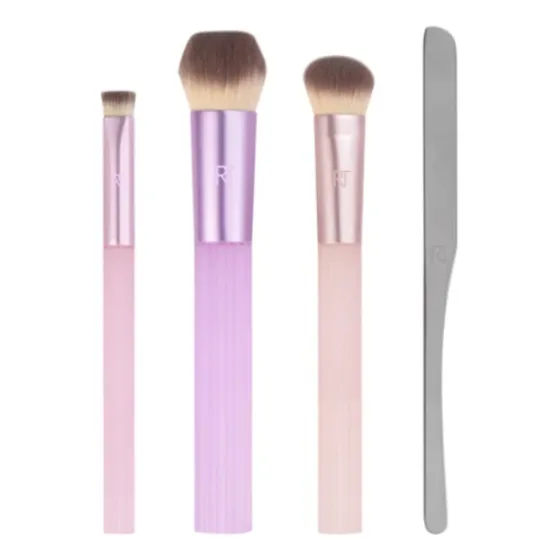 Real Techniques Plumped Up Base Set. Limited Edition Color Pastel Pop