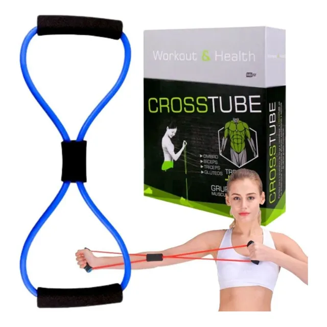 Elastico Exercicios Treino Musculação Extensor Academia Fit