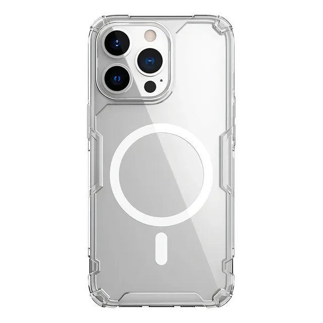Funda Protector Estuche Carcasa Transparente Carga Magnetica Varios Modelos Forro Case