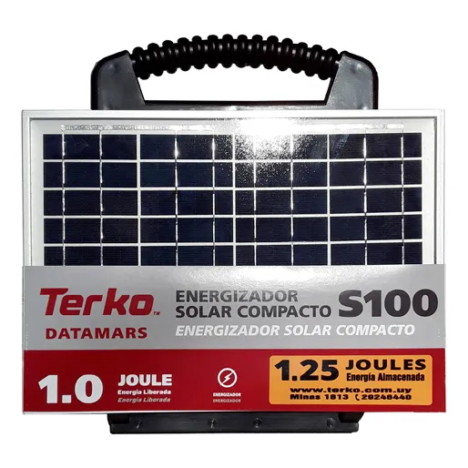 Energizador Solar Compacto Terko S100
