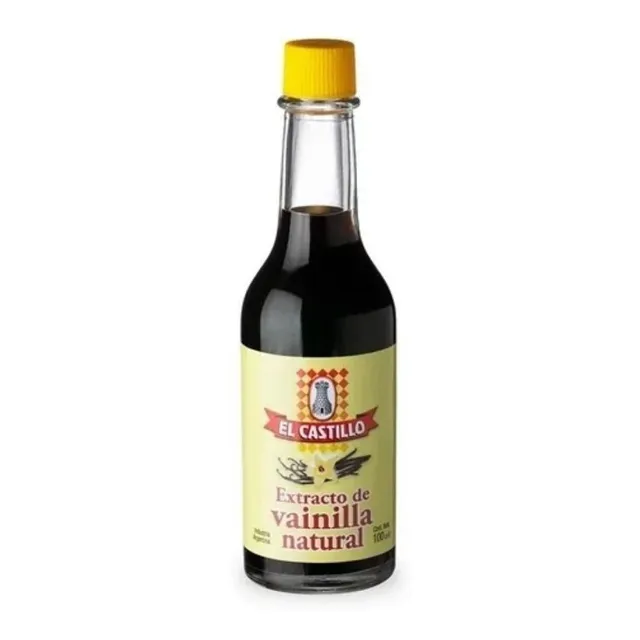 Extracto De Vainilla Natural El Castillo X 100 Cc.