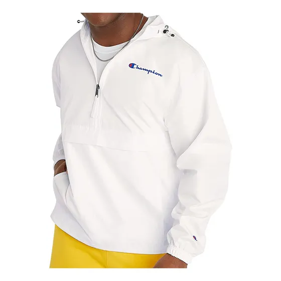 Chaqueta Champion Stadium Packable Talla S Blanca