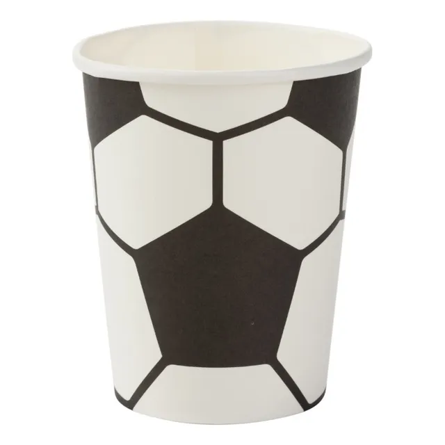 Copo De Papel Festa Futebol Bola De Futebol 270ml C/ 30 Unid