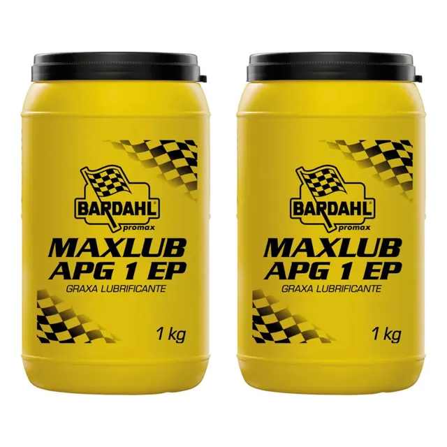 2 Graxas Engrenagem Extrema Pressão Bardahl Apg1 Ep