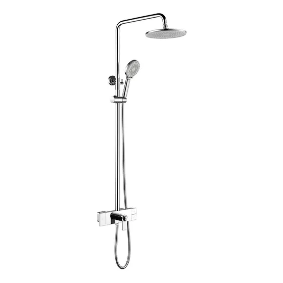 Grifo Ducha Sistema Termostatica Montado Pared Lluvia
