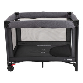Berço E Cercado Fast Automático Melange Preto - Kiddo Berço E Cercado Fast Automático Melange Preto - Kiddo