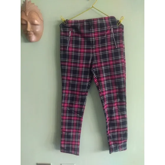 Pantalon De Cuadros Para Dama 