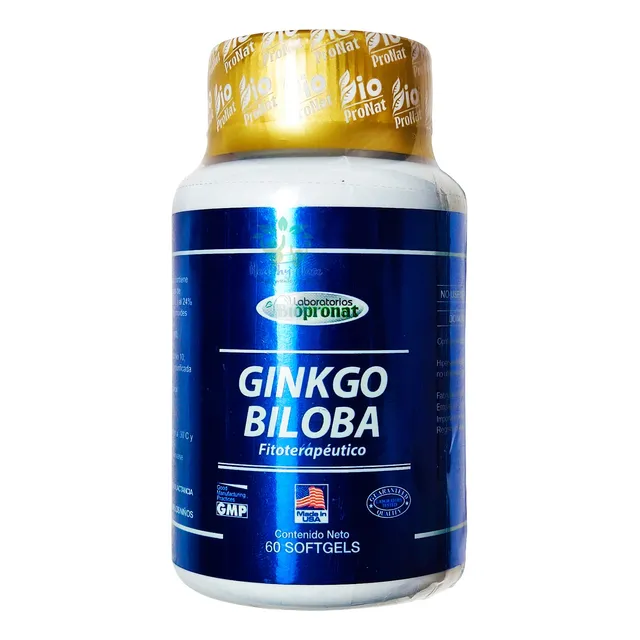 Ginkgo Biloba 80 Mg X60 Caps - L a $1