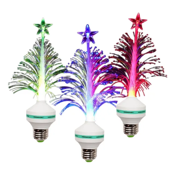 Lâmpada Pisca Pisca Led Fibra Ótica Árvore De Natal Abajur