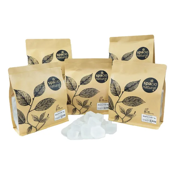 Pack Base De Jabón Glicerina Cristal 5 Kg | Spacio Natural