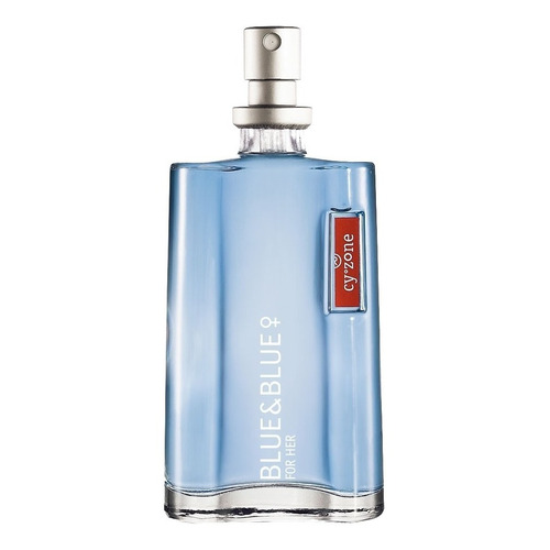 Perfume Blue And Blue Dama Cyzone - mL a $265