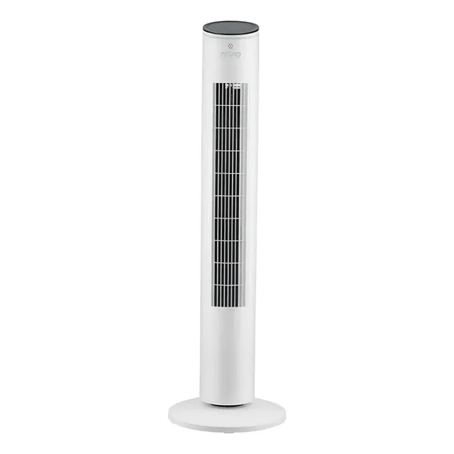 Ventilador Atvio De Torre 40 Pulgadas 45.72 Cm Blanco Negro Plástico 1