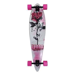 Skate Longboard Montado Lyons Roda Importada Abec 15 Prancha Skate Longboard Montado Lyons Roda Importada Abec 15 Prancha