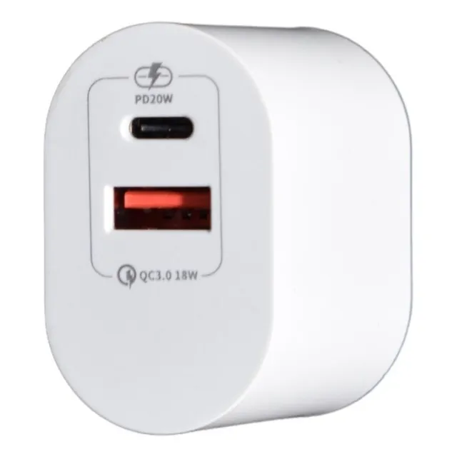 Cargador C/ Cable Lightning Usb 3.0 Pared Entrada Tipo C