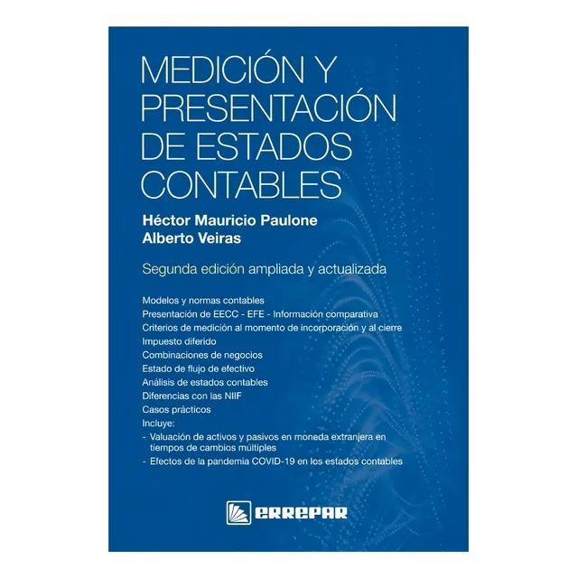 Medición Y Presentación Estados Contables - Veiras - Errepar