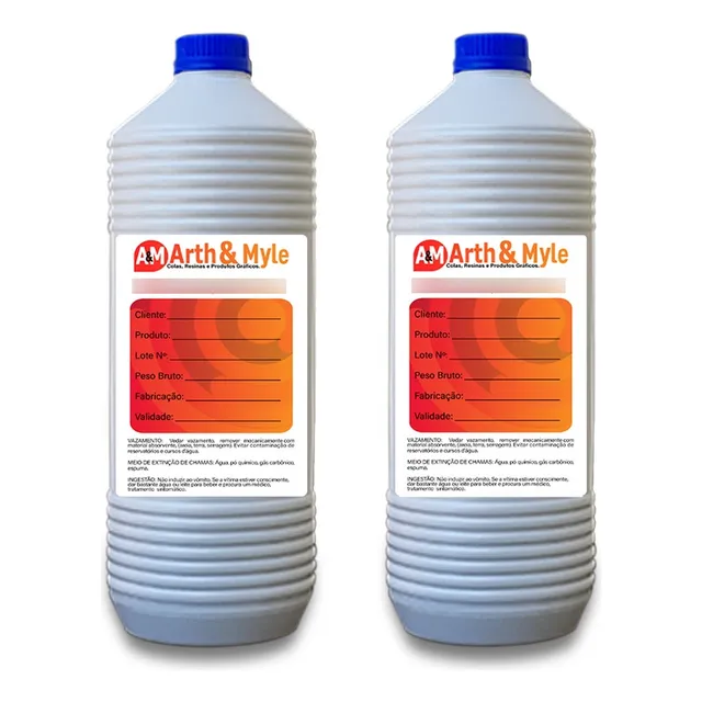 Kit Cola Para Blocagem Branca 2kg