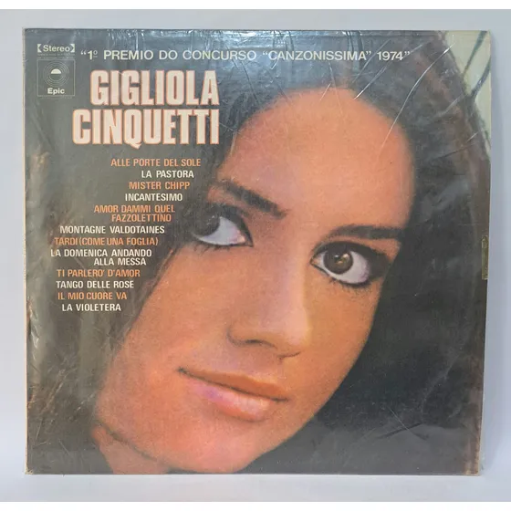 Gigliola Cinquetti 4 Discos Vinil Lp Coleção Pop Italiana