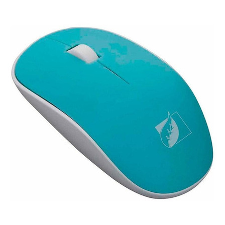 Mouse Inalámbrico Green Leaf 1000 Dpis Ergonómico Color Azul Mouse Inalámbrico Green Leaf 1000 Dpis Ergonómico Color Azul