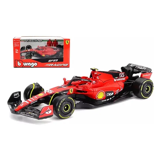 Ferrari Sf21 F1 Burago Escala 1/43 Leclerc / Vettel Original