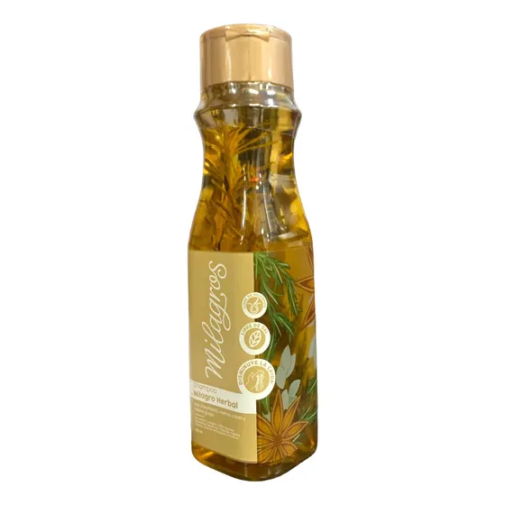 Shampoo Milagros Herbal Anticaída 450 Ml Sin Sal