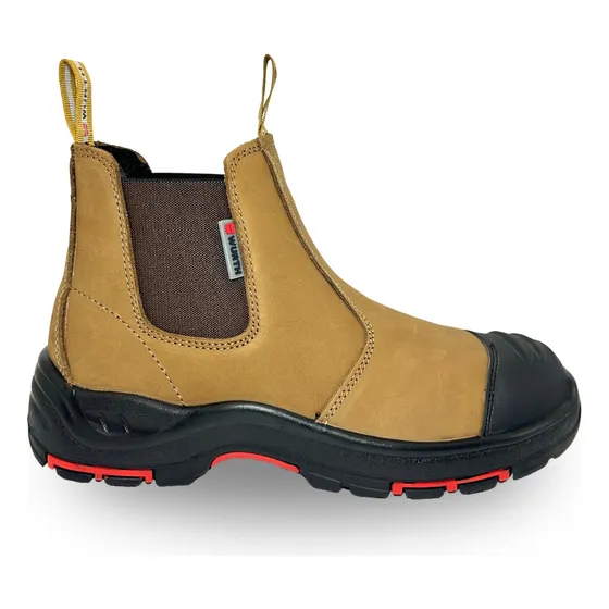 Zapato De Trabajo - Bota Cuero Wurth Con Puntera De Goma
